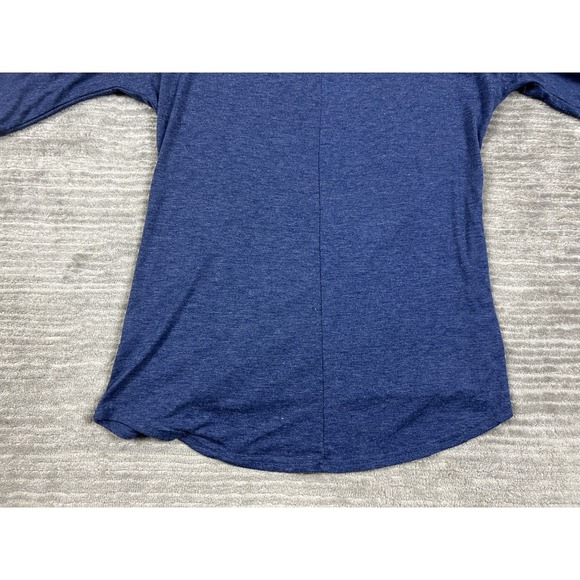 iGenJun Top Womens Medium Blue Half Sleeve Polyester‎ Blend Casual - Picture 9 of 12